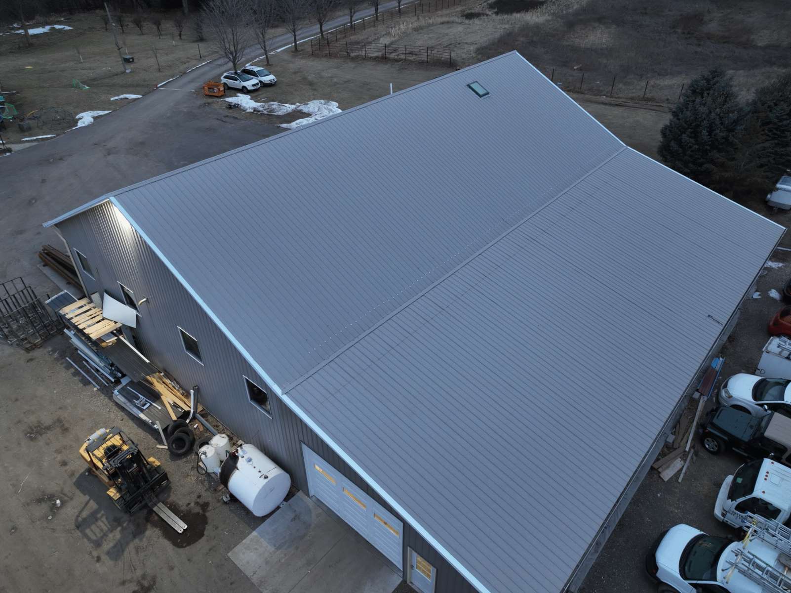 commercial roof installation
